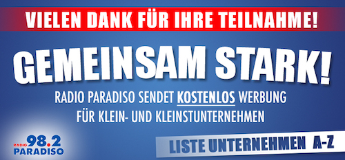 Paradiso Gemeinsam stark